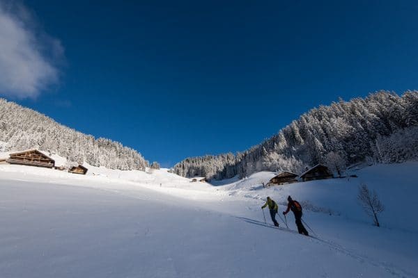 Rando à ski, en boucle autour des Enclaves