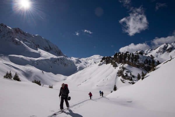 Back to my office : initiation au ski de rando avec un guide