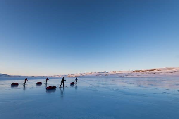 Expédition à ski au Groenland #3 – Vive les pulkas