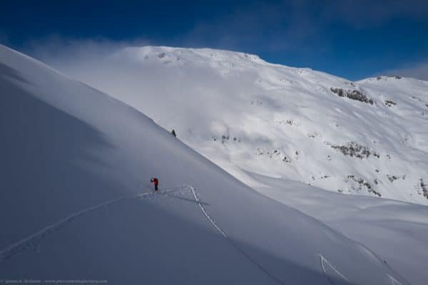 Festival de pentes vierges en Beaufortain